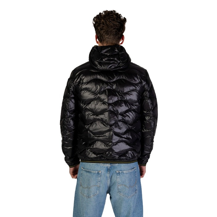 Blauer Windbreaker Heren