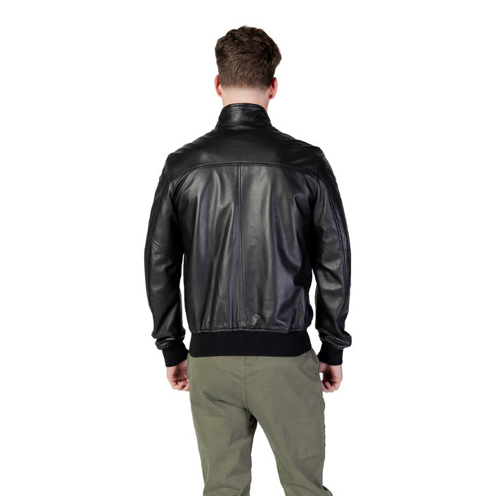 Blauer Windbreaker Heren