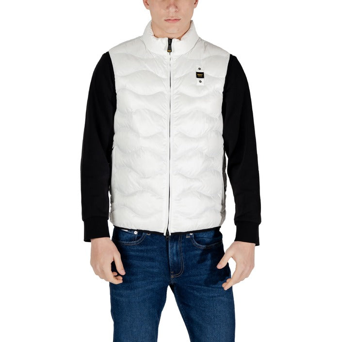 Blauer Gilet Heren