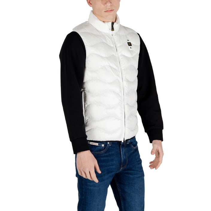 Blauer Gilet Heren