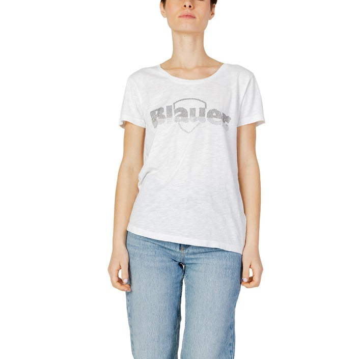 Blauer T-shirt Dames