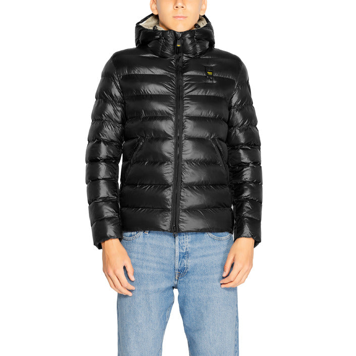 Blauer Windbreaker Heren
