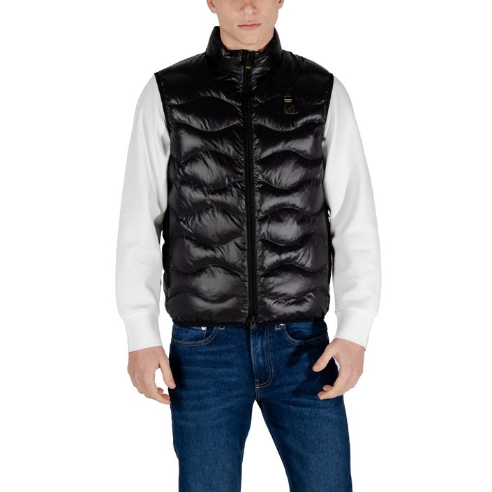 Blauer Gilet Heren
