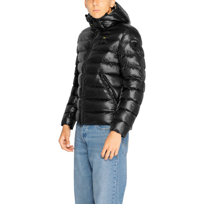 Blauer Windbreaker Heren