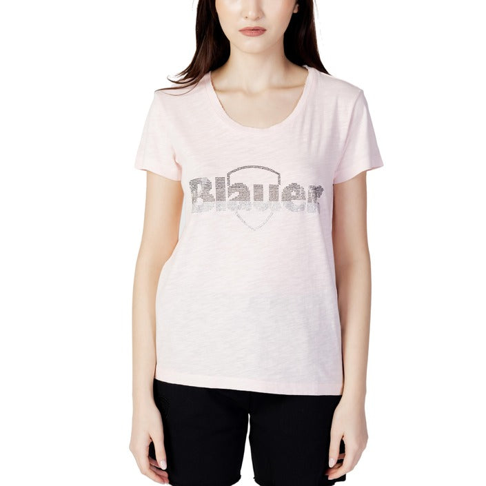 Blauer T-shirt Dames