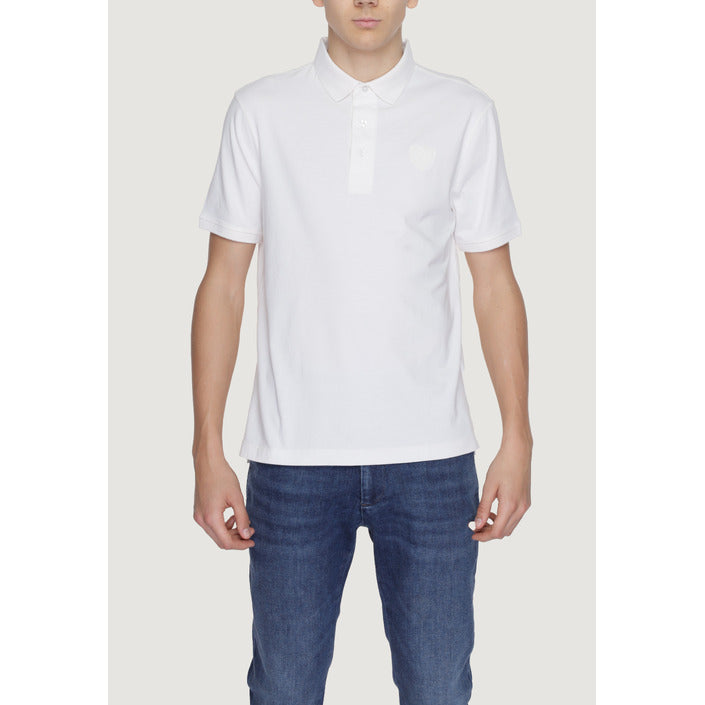 Blauer Polo Top Heren