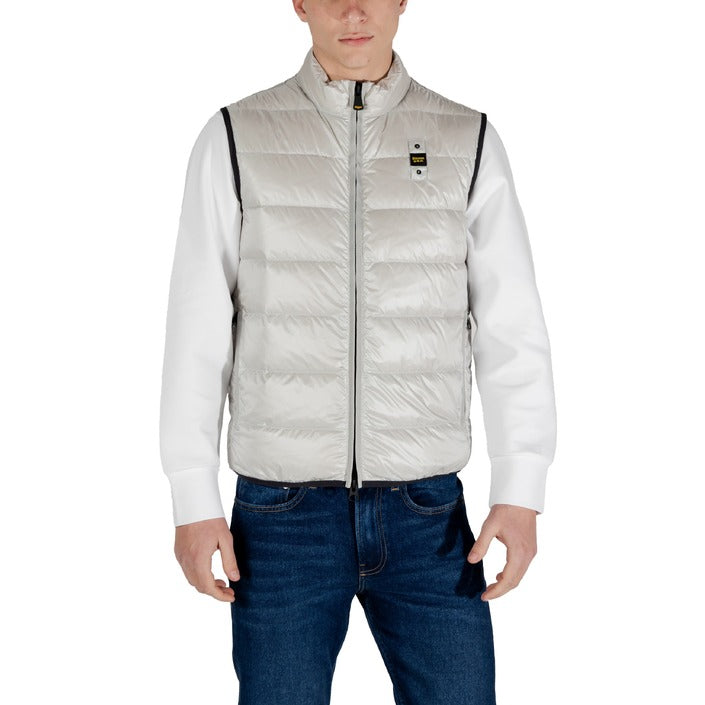 Blauer Gilet Heren