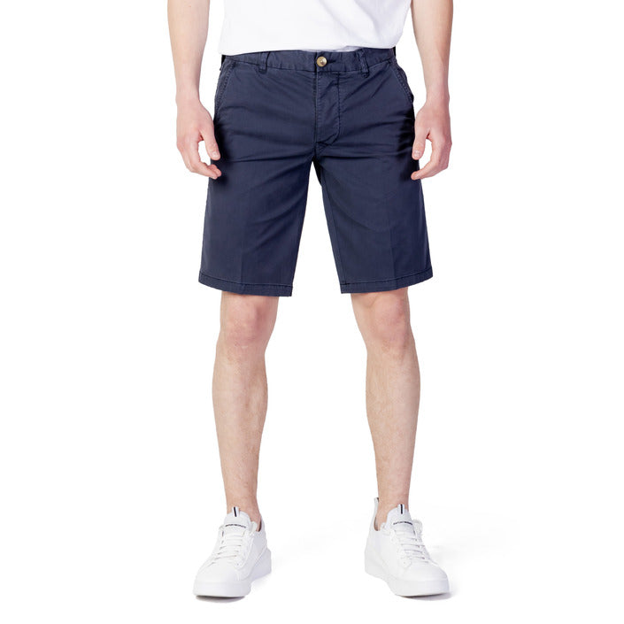 Blauer Bermuda Heren