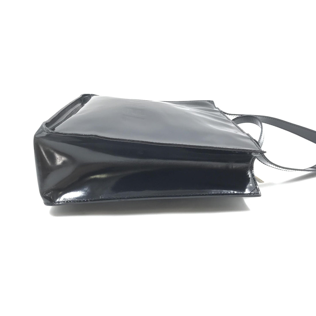 Chanel Black Patent Leather Tote