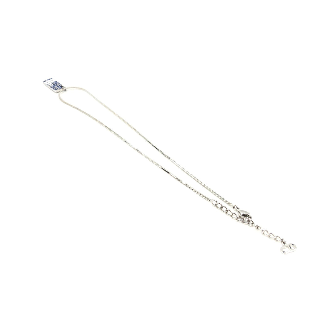 Christian Dior Blue Trotter Pendant Necklace