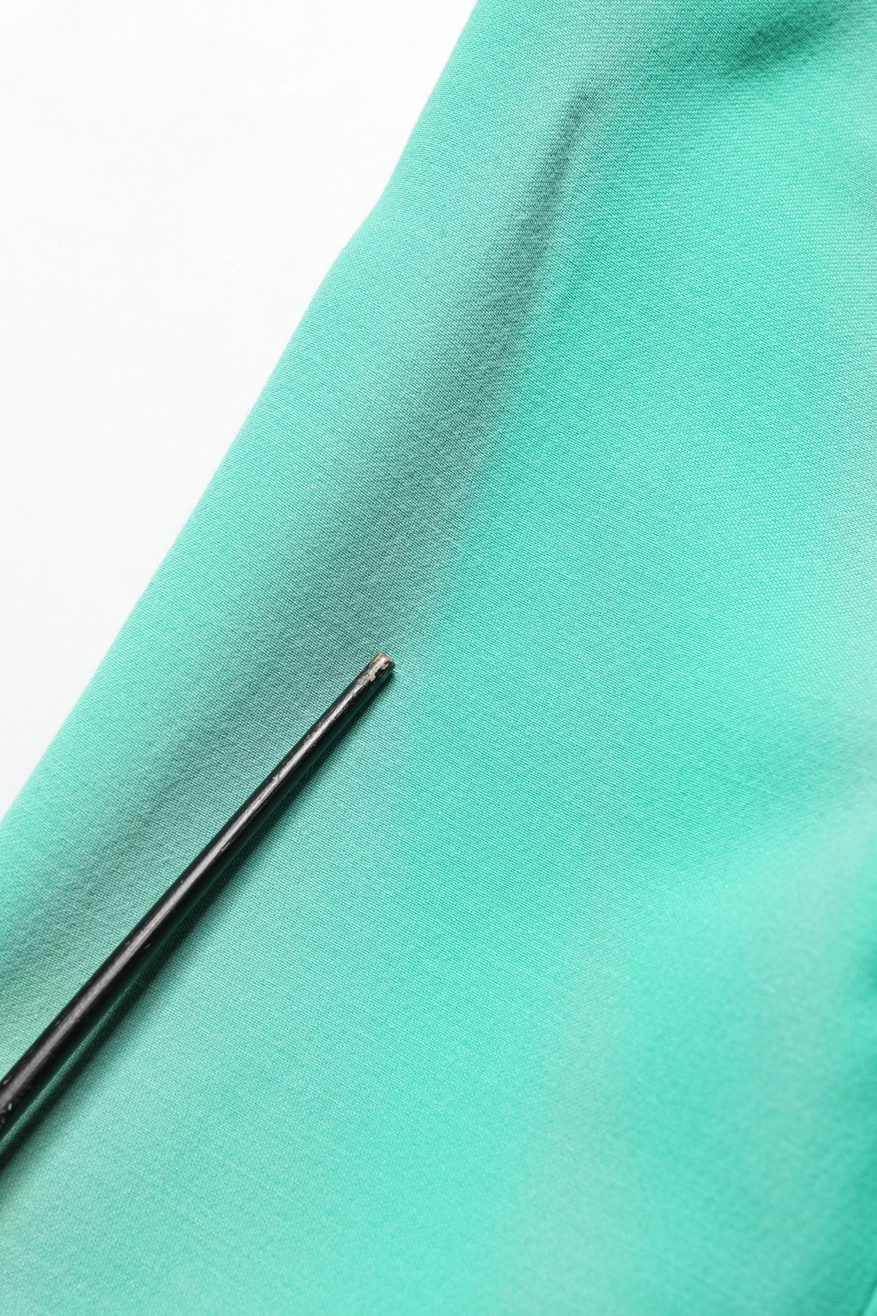 Dolce & Gabbana Green Buttoned Down Belt Trench Coat Jacket