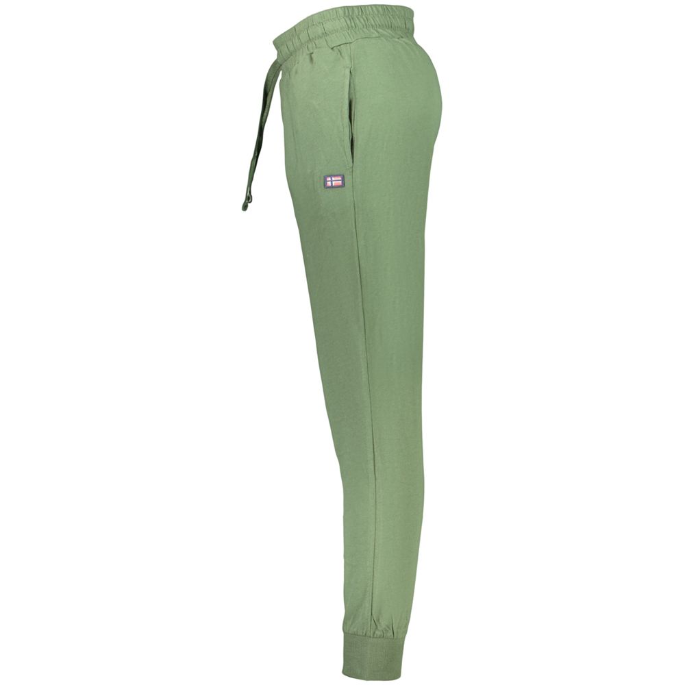 Norway 1963 Verde Cotton Male Sports Trouser