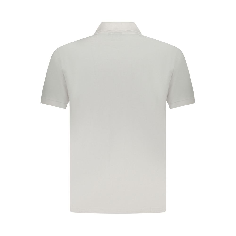 U.S. Grand Polo White Cotton Men Polo Shirt