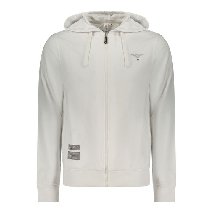 Accademia Militare Bianco Cotton Men's Hoodie