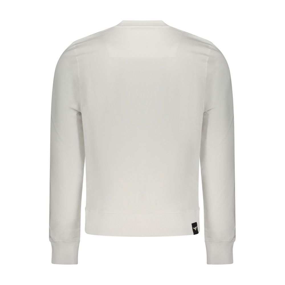 Accademia Militare Bianco Cotton Men Sweatshirt