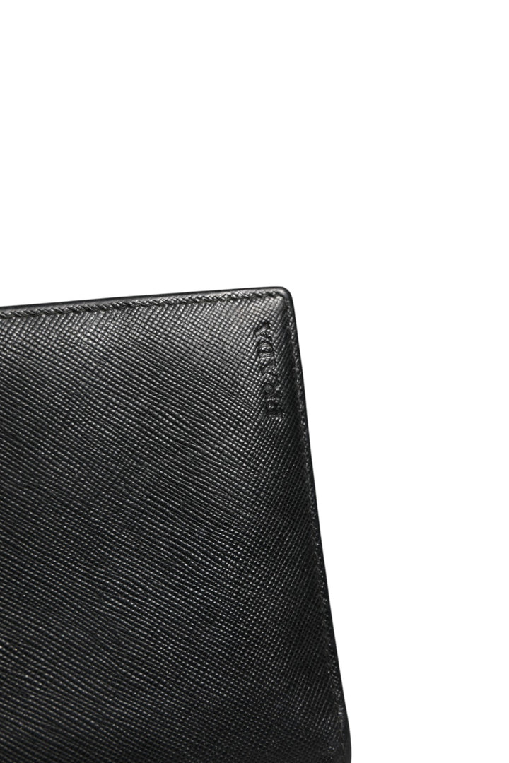 Prada Saffiano Leather Slim Card Holder Wallet