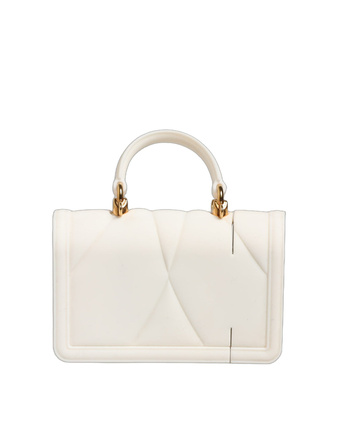 Dolce & Gabbana Case White Silicone Devotion Heart Cover Hand Bag Airpod