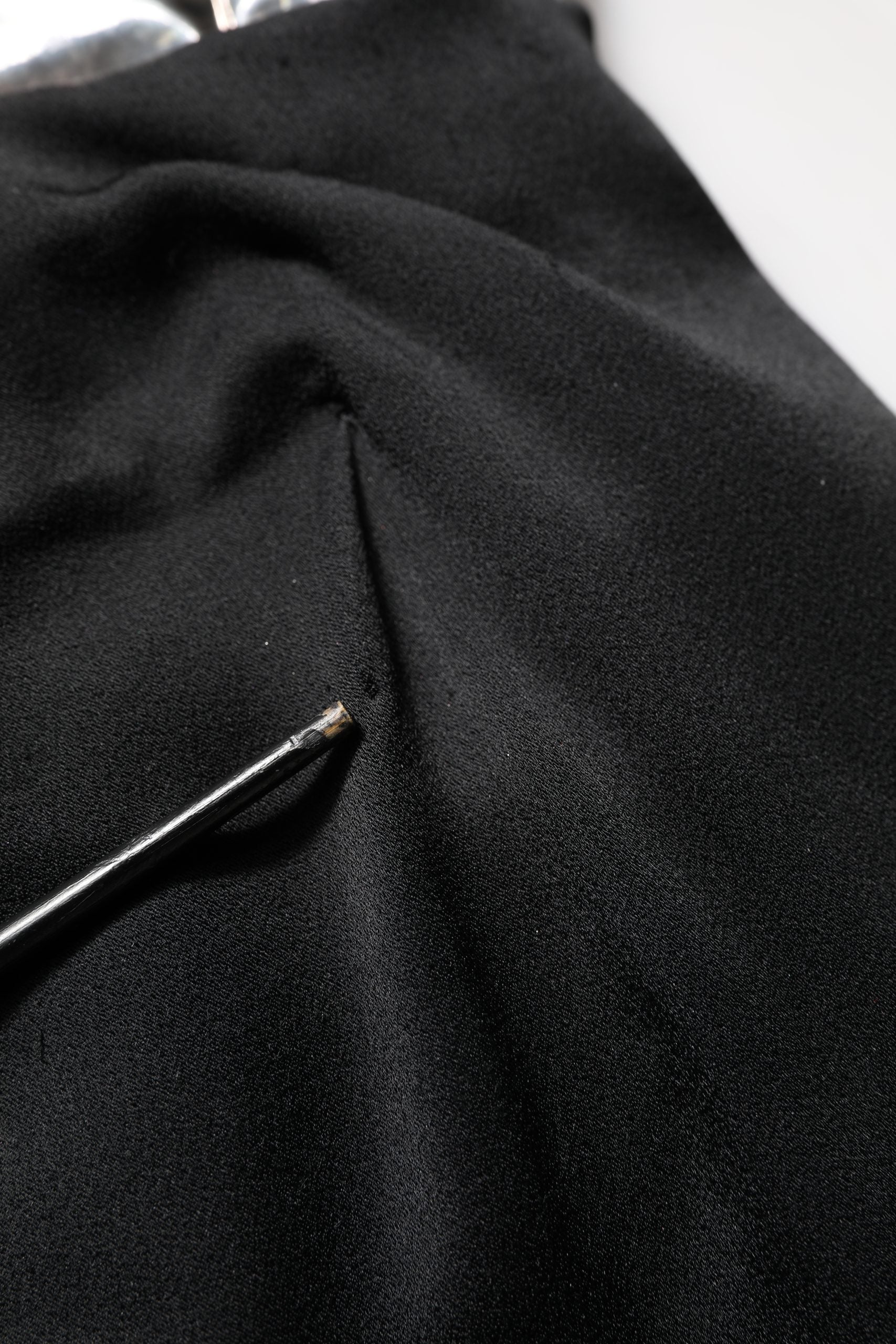 Dolce & Gabbana Black Silver OneShoulder Cocktail Gown Dress