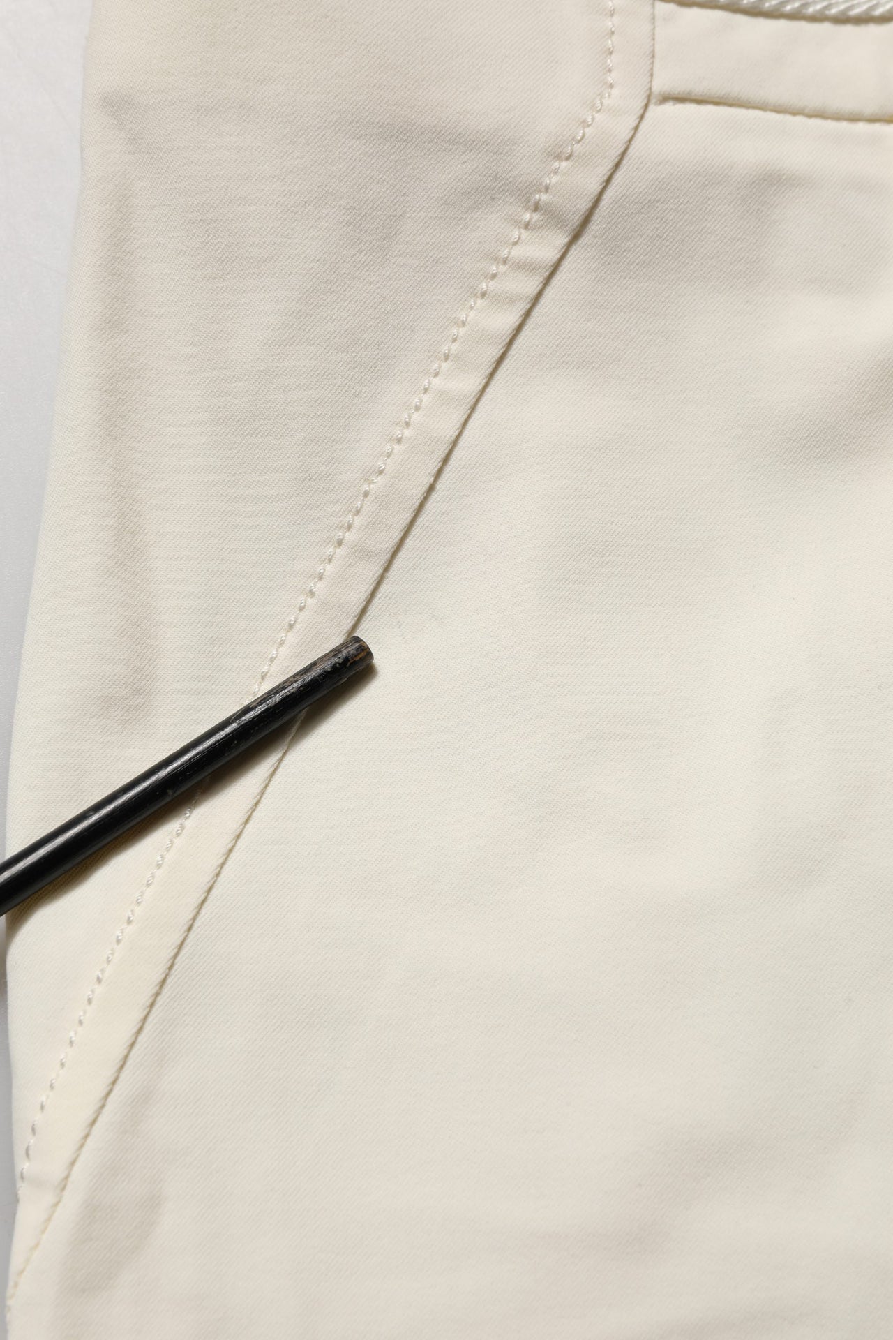 White Low Waist Skinny Women Trouser Pants