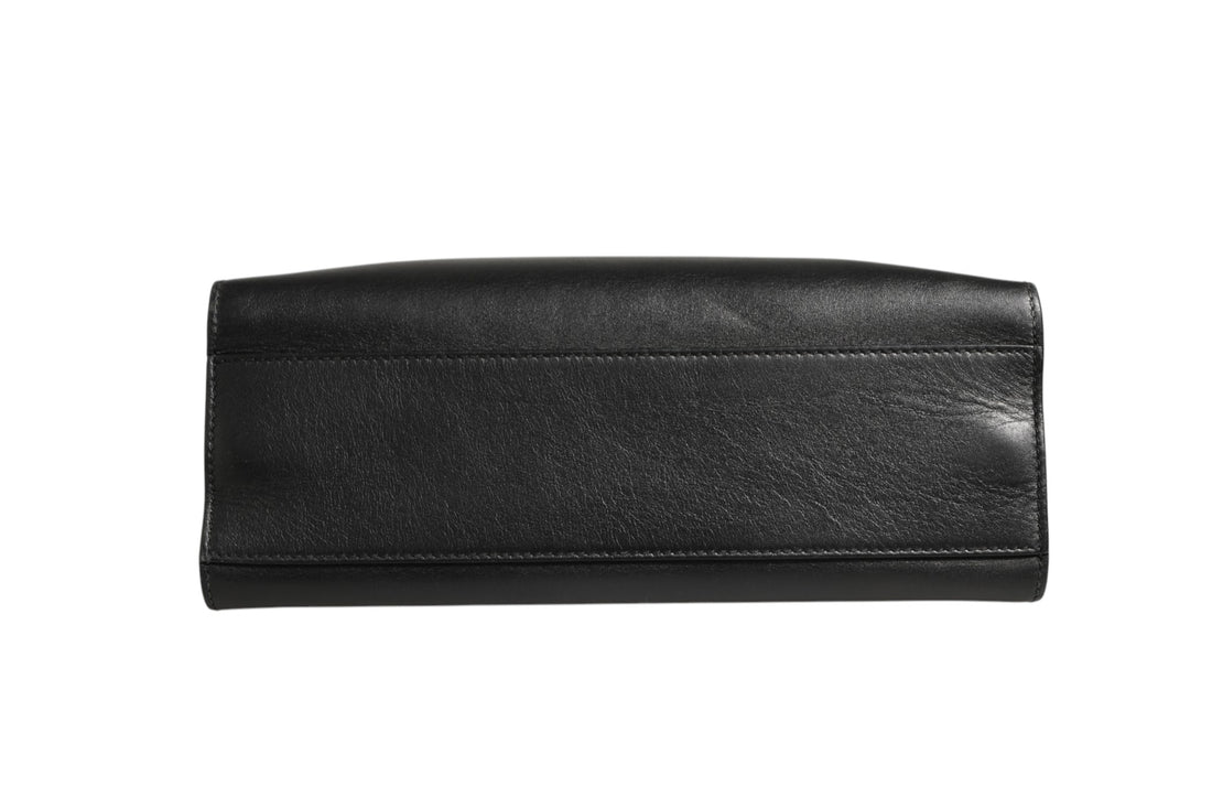 Gucci Nymphaea Bamboo Top Handle Leather Bag