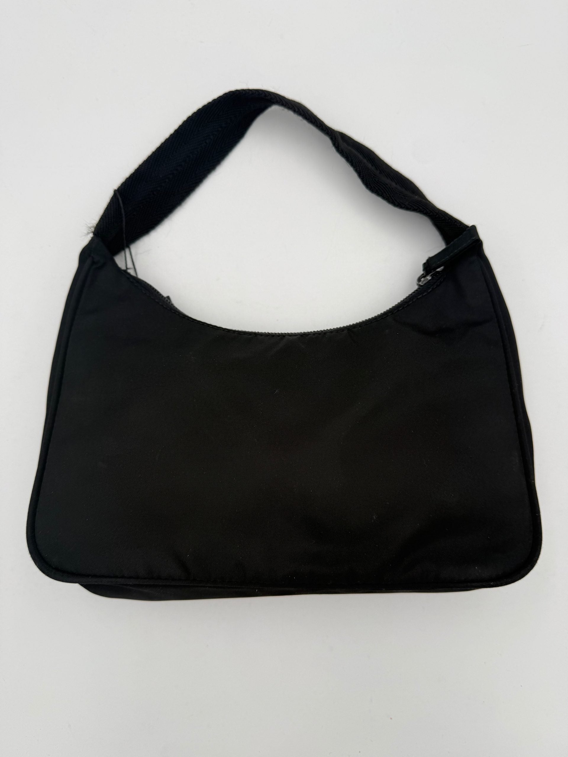 Prada Bicolor Nylon Handbag