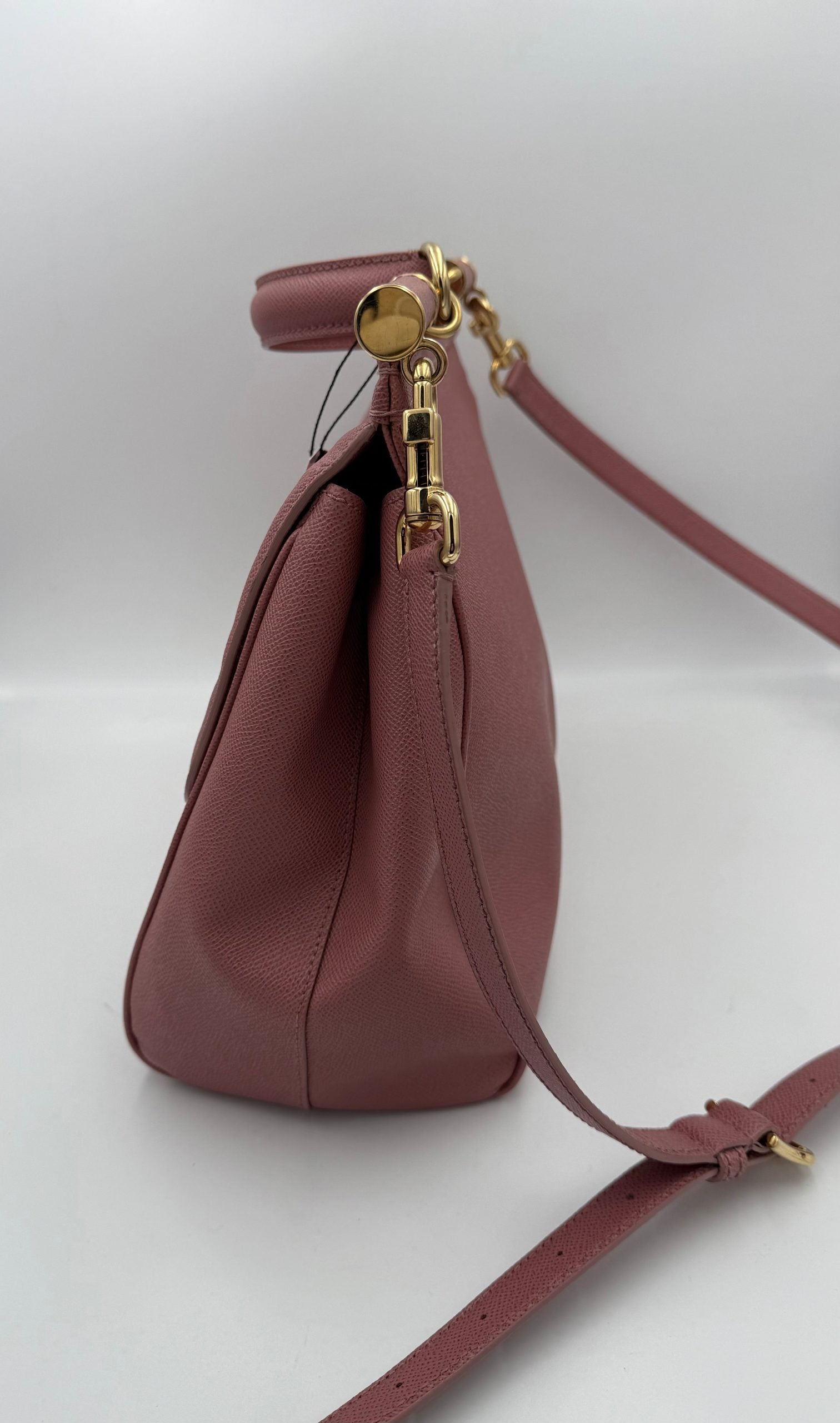 Dolce & Gabbana DOLCE & GABBANA SICILY Pink Large Handbag