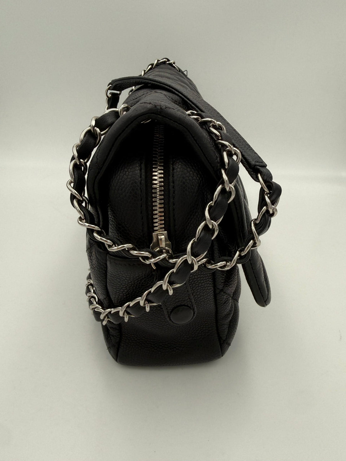 Chanel CHANEL Timeless Classique “ZIP FLAP BAG” Handbag