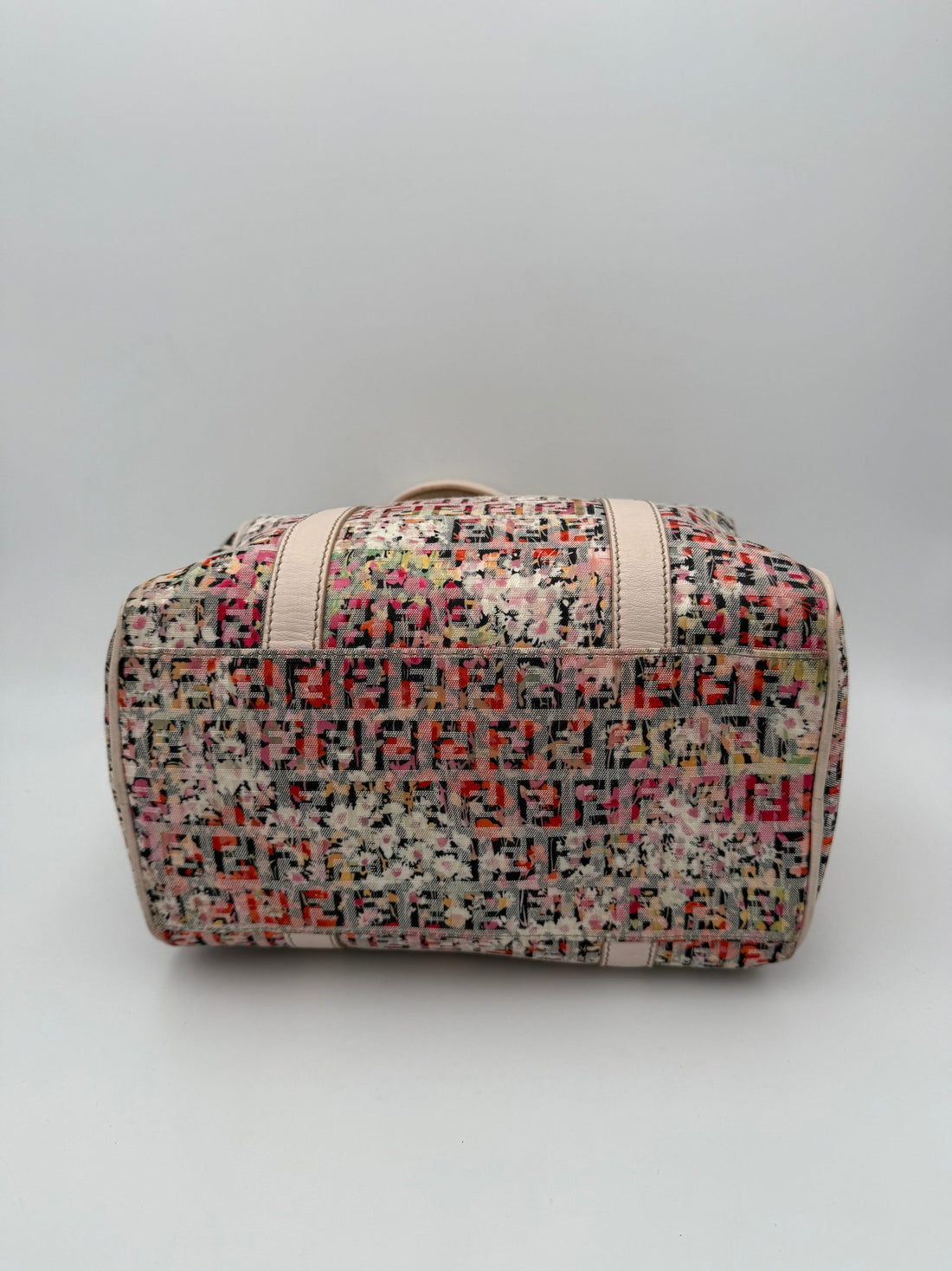 Fendi FENDI FF Canvas Flowers Handbag