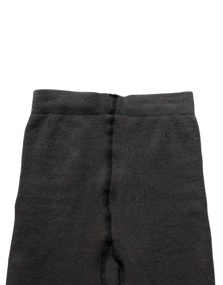 Dolce & Gabbana Socks Black Wool Tights Stocking Pantyhose One Size