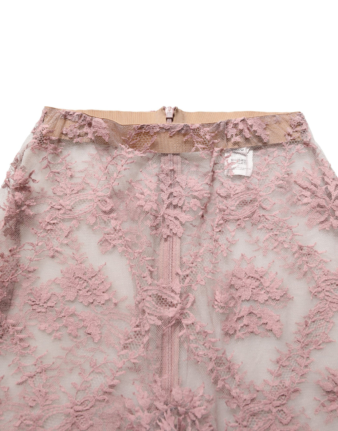 Dolce & Gabbana Pink Floral Lace Tights Stockings Pantyhose Socks