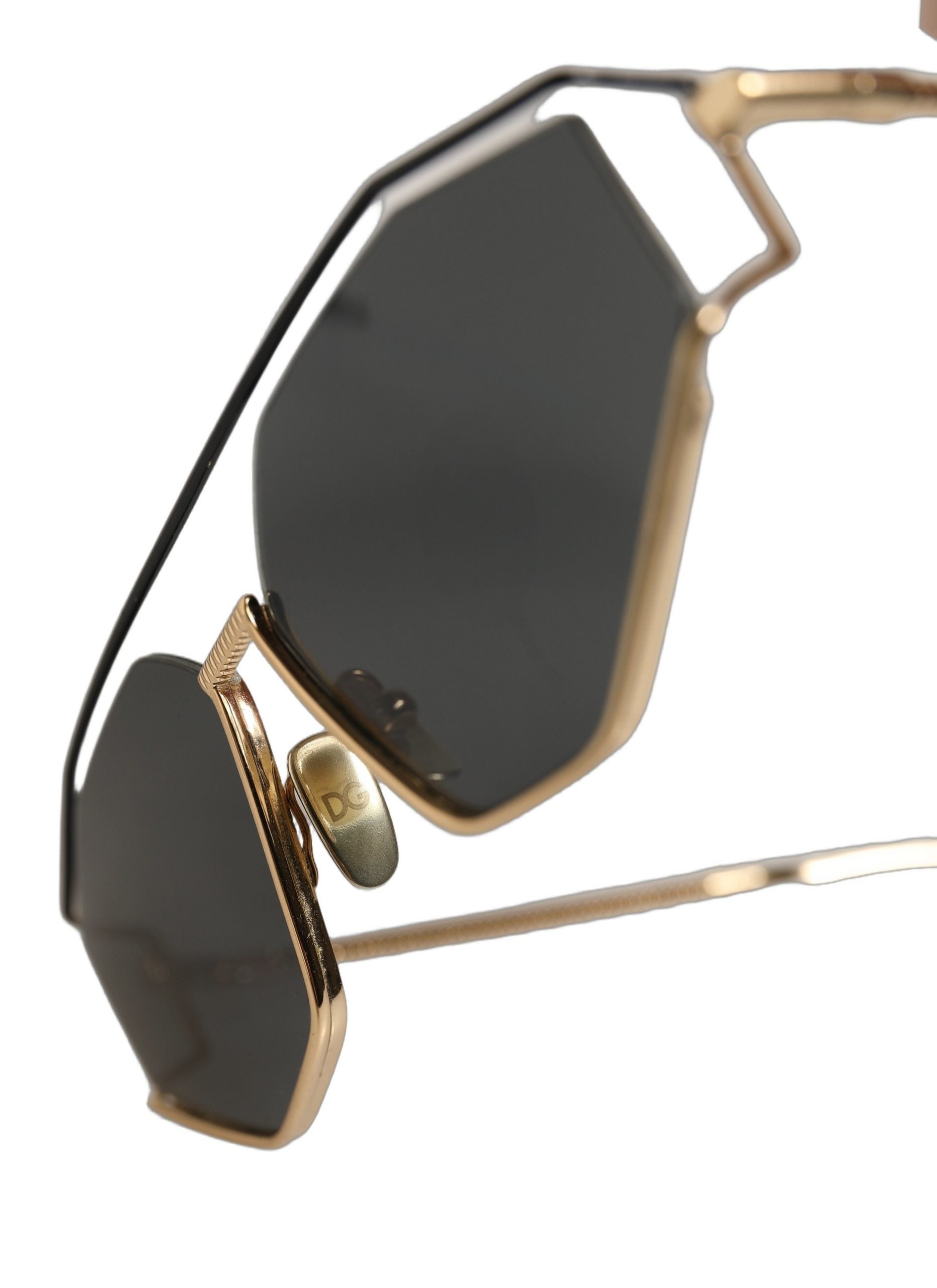 Dolce & Gabbana Gold DG2265 Sartoriale Metal Frame Eyewear Sunglasses
