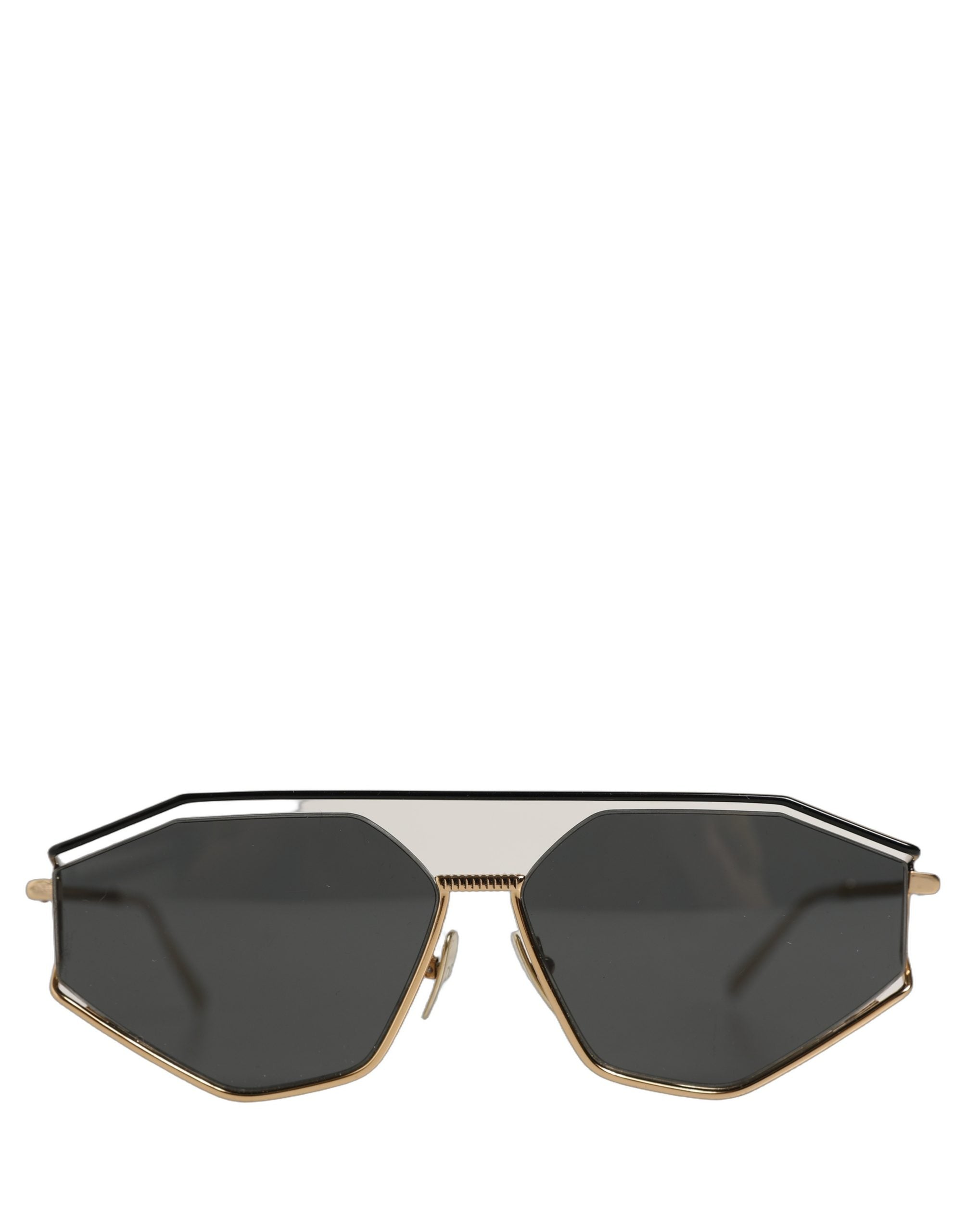 Dolce & Gabbana Gold DG2265 Sartoriale Metal Frame Eyewear Sunglasses