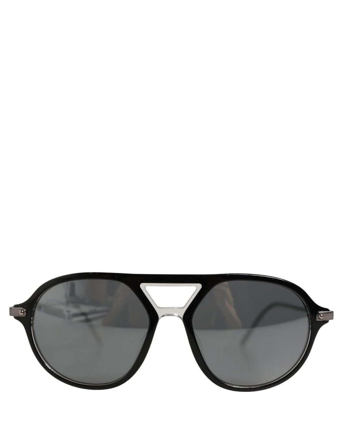 Dolce & Gabbana Black Acetate Frame DG4343F Bridge Detail Sunglasses