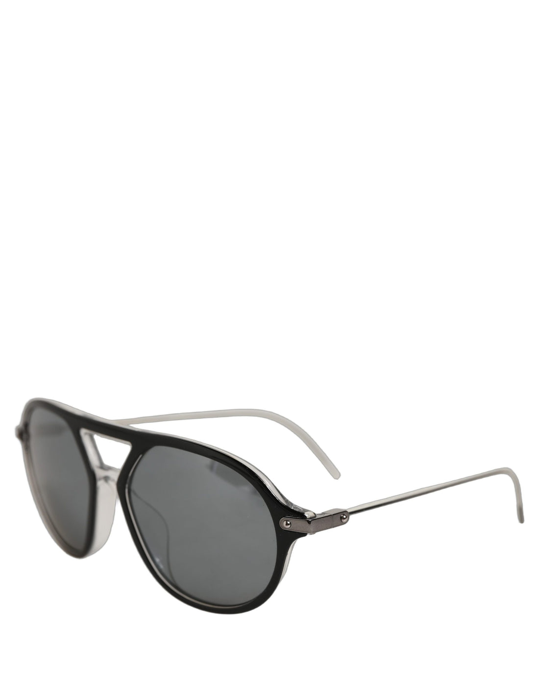 Dolce & Gabbana Black Acetate Frame DG4343F Bridge Detail Sunglasses