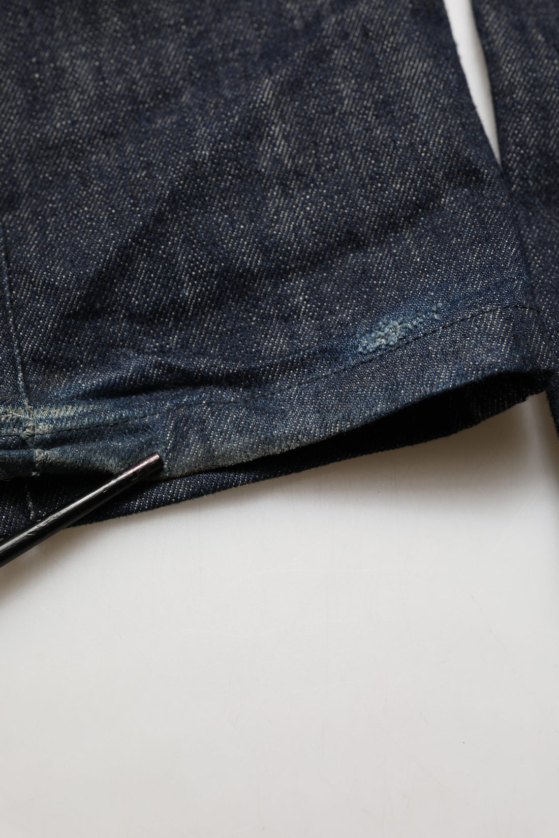 Dolce & Gabbana Dark Blue Relaxed Wide Leg Cotton Denim Jeans