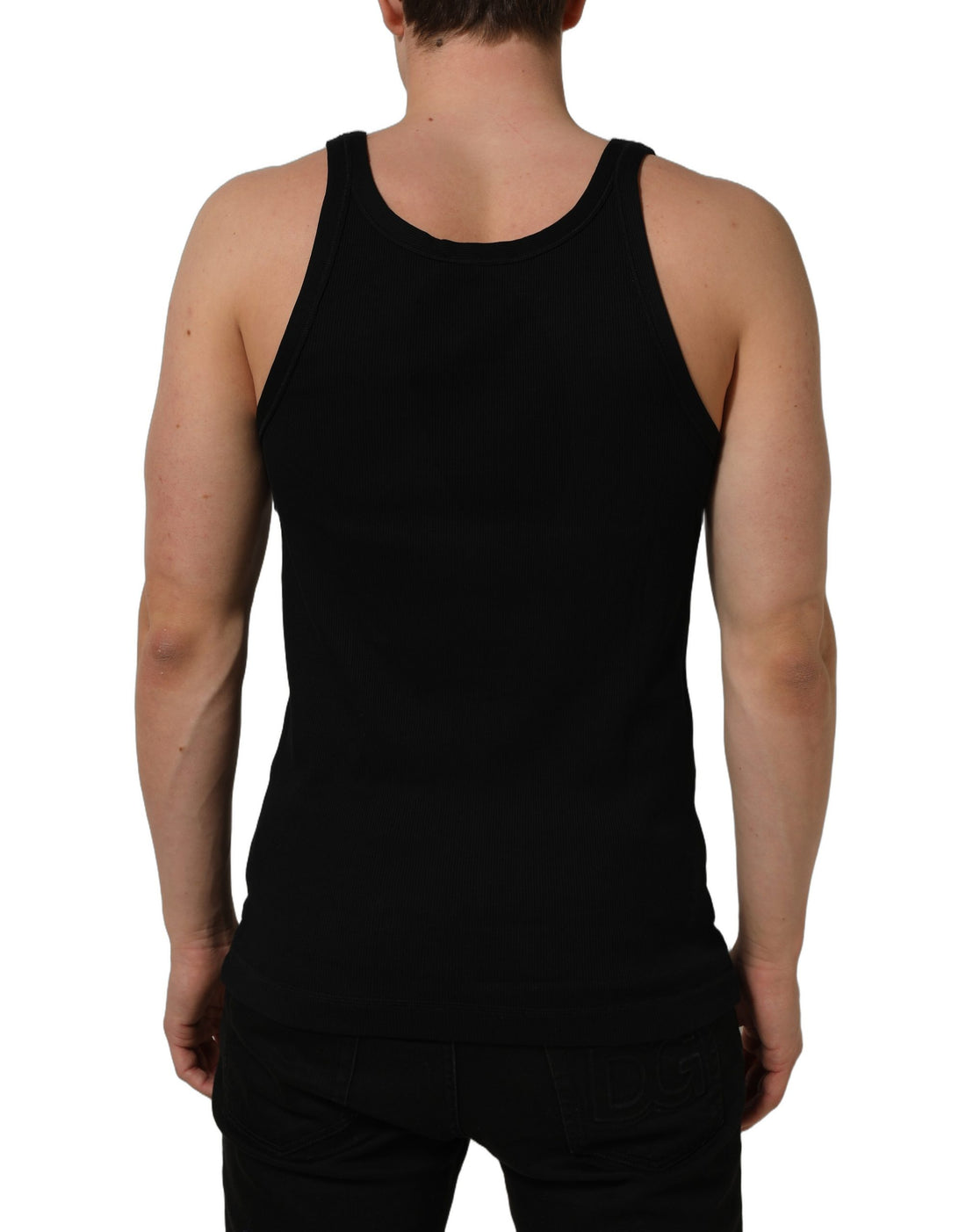 Dolce & Gabbana Black Tank Sleeveless Underwear Men T-shirt