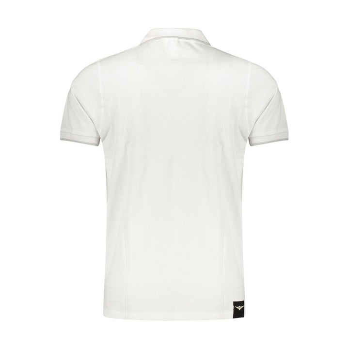 Accademia Militare Bianco Cotton Men's Polo