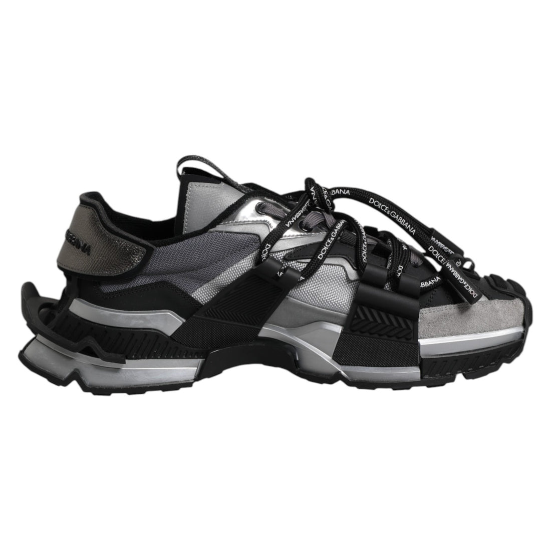 Dolce & Gabbana Multicolor Panelled Space Sneakers Men L-39 R-39.5 Shoes