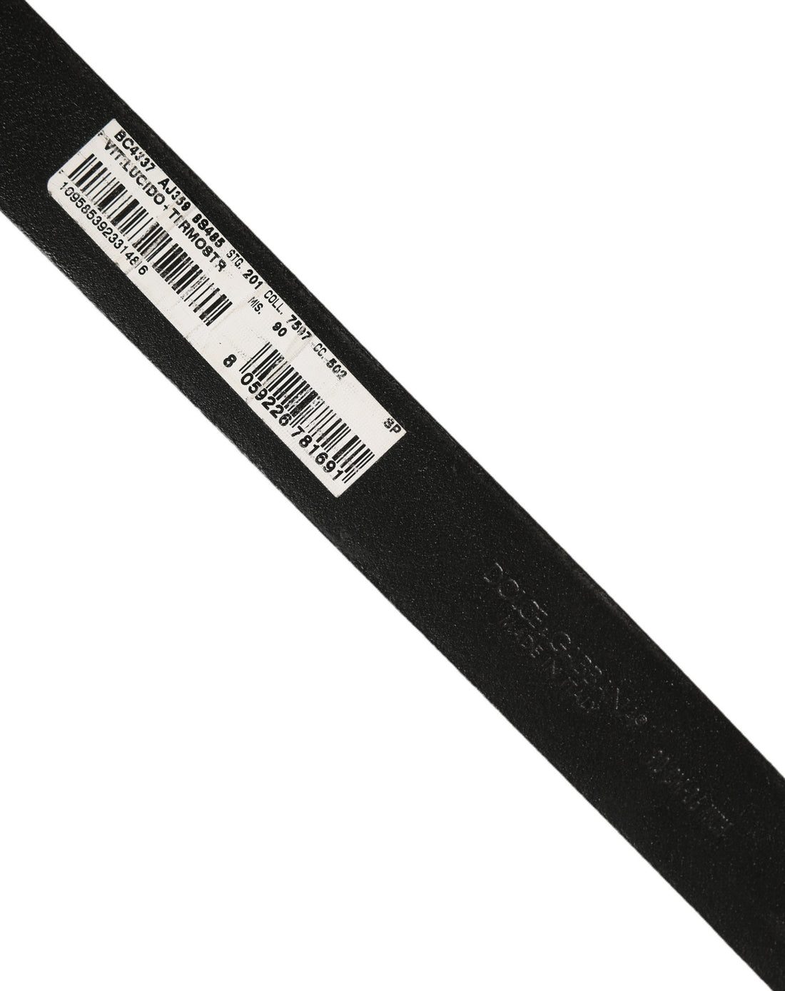 Dolce & Gabbana Black Leather Studs Silver Metal Buckle Belt