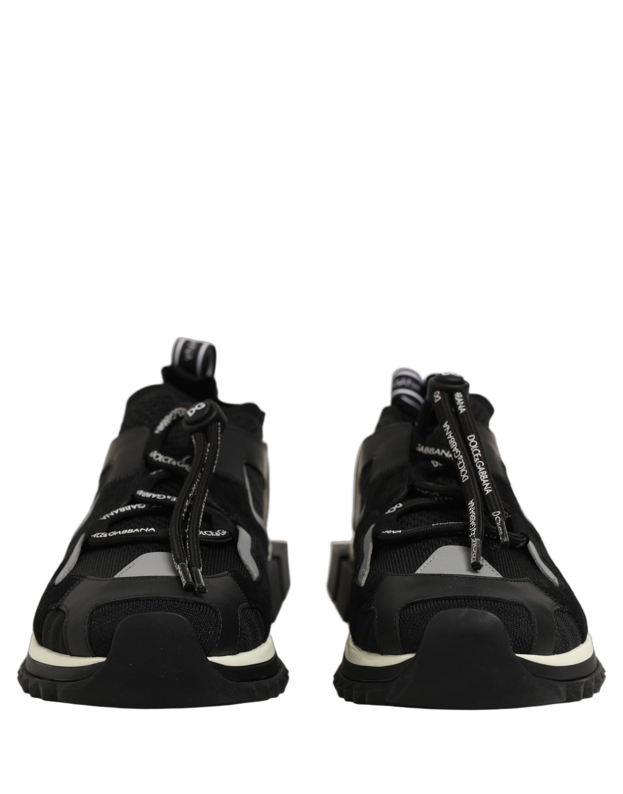 Dolce & Gabbana Shoes Black Sorrento Trekking Sneakers Men