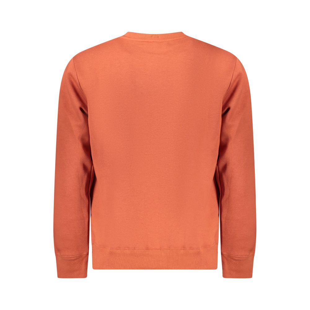 Norway 1963 Orange Cotton Men Sweater