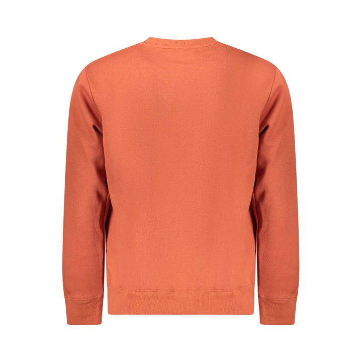 Norway 1963 Orange Cotton Men Sweater