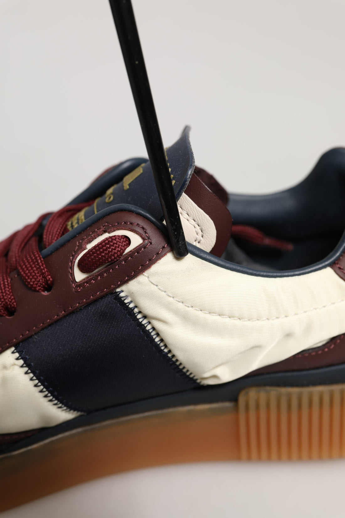 Dolce & Gabbana Multicolor Leather MIAMI Low Top Sneakers Shoes