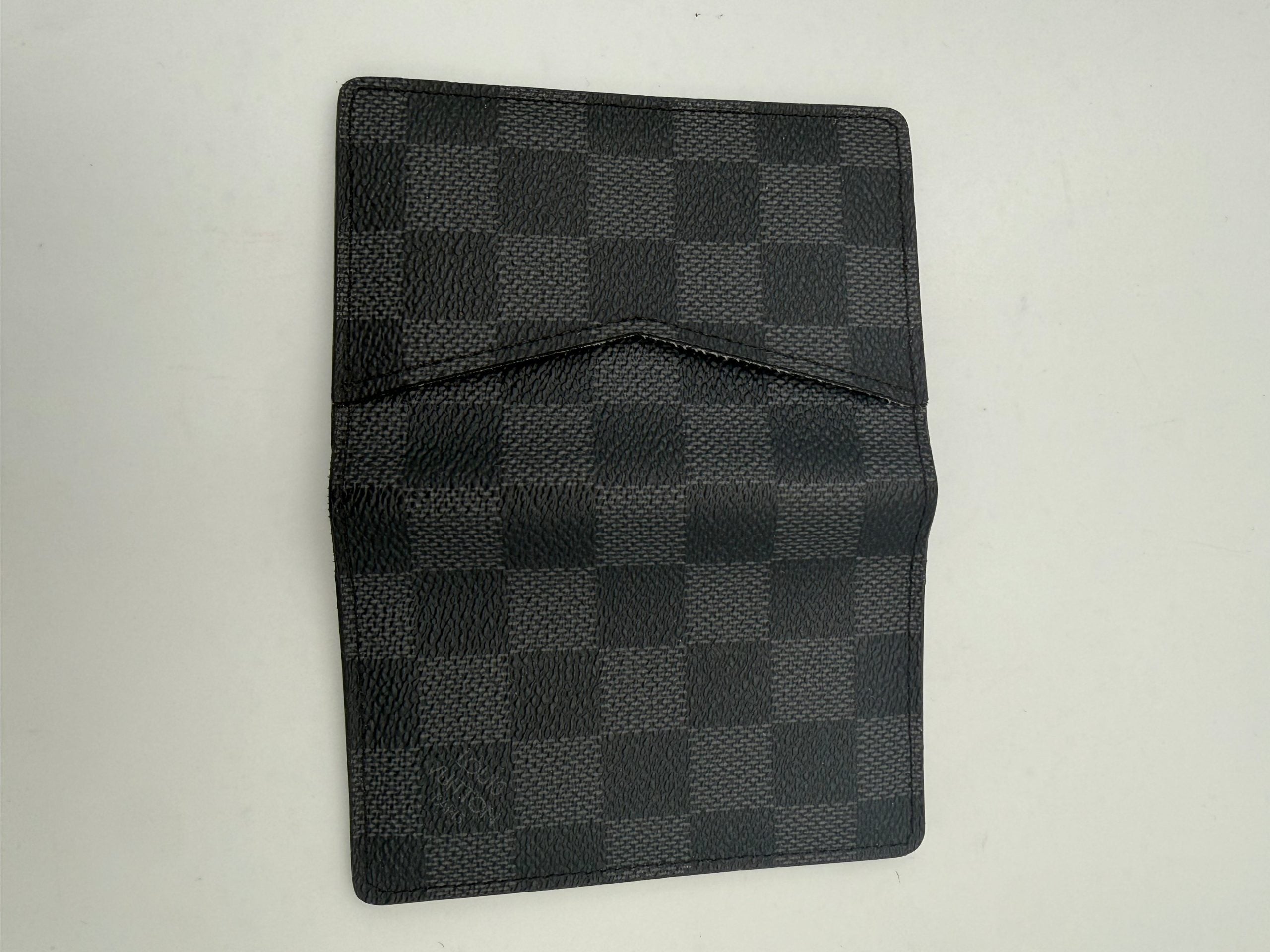 Louis Vuitton LOUIS VUITTON Compatto Card Holder ORGANIZER Damier Graphite Wallet