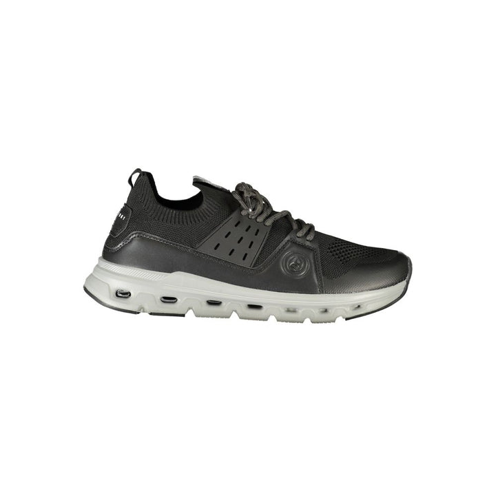 Navigare Nero Polyester Men's Sneaker