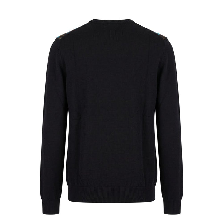 Roberto Pepe Luxury Light Blue Wool Men's Sweater