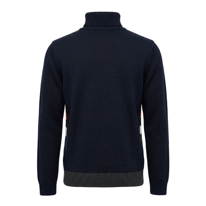 Roberto Pepe Luxury Green Wool Men Sweater