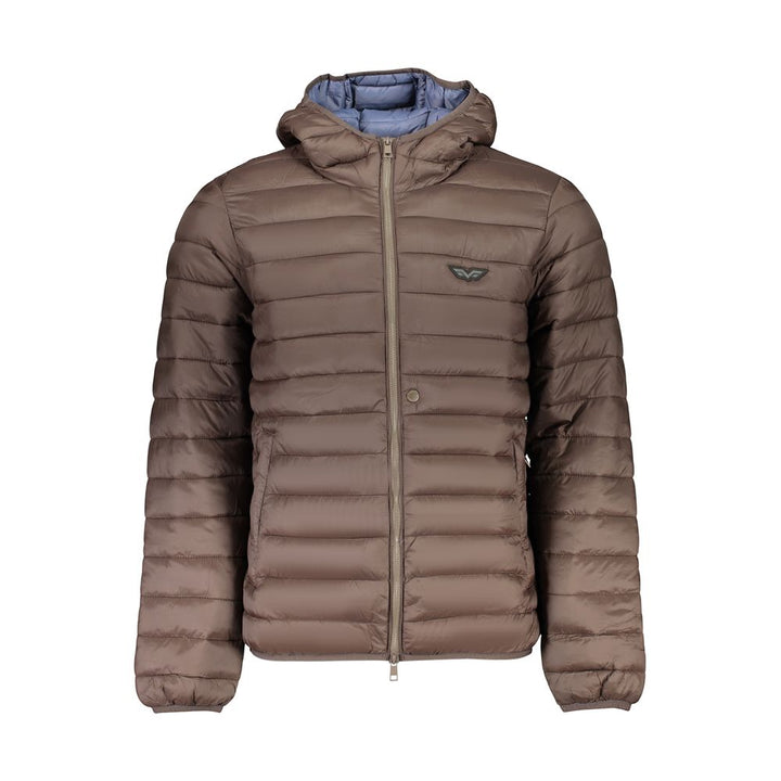 Armata Di Mare Brown Polyamide Men's Jacket