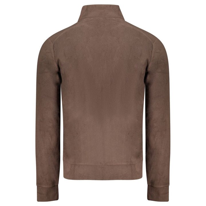 Accademia Militare Brown Polyester Men's Sweatshirt