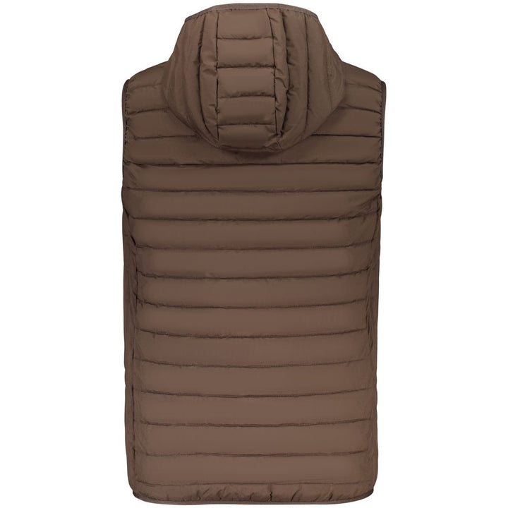 Accademia Militare Marrone Polyester Men's Jacket